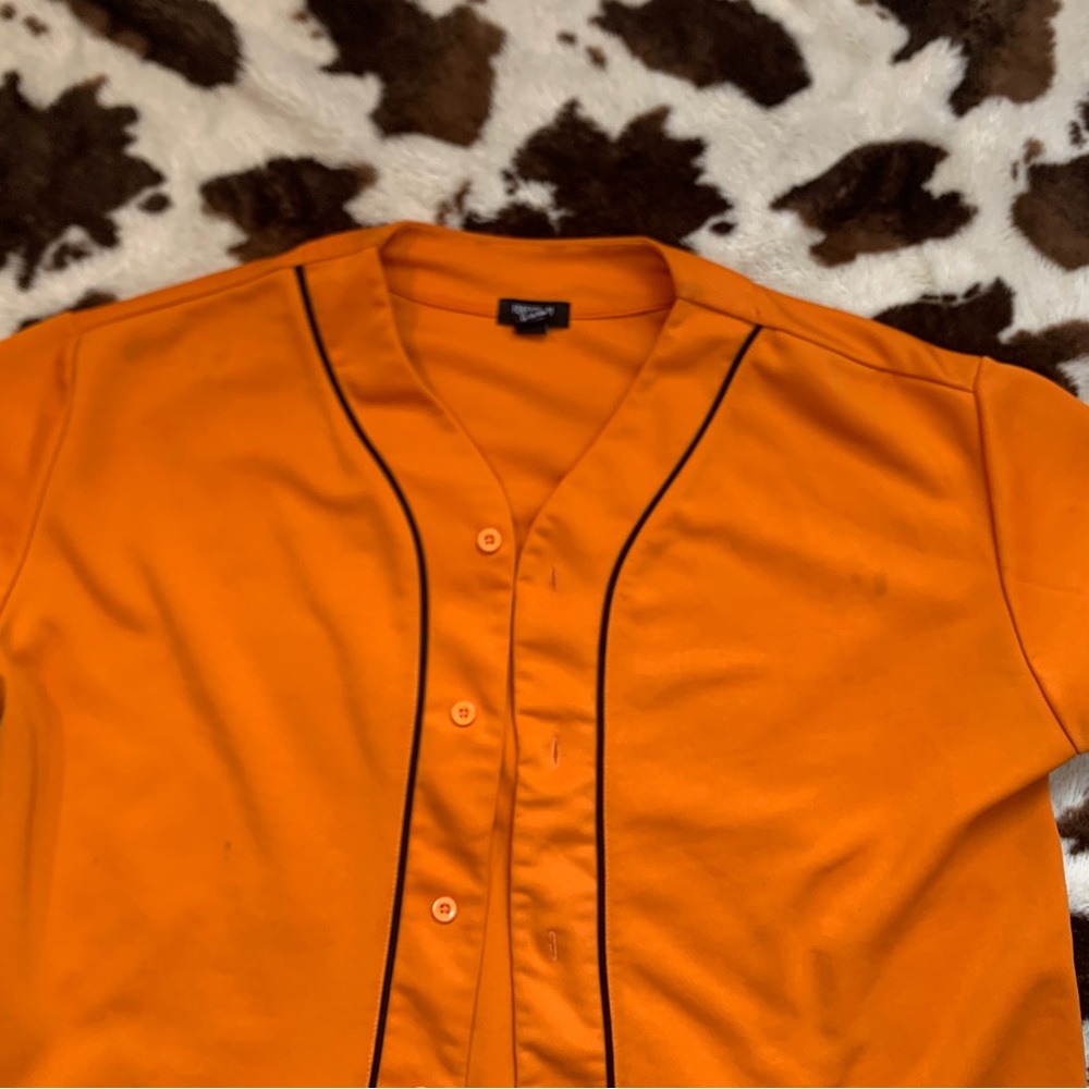 Plain baseball jersey